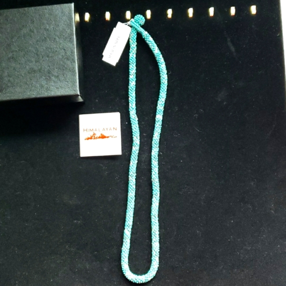 NEW Himalayan Gems Handmade Beaded Nepal Necklace